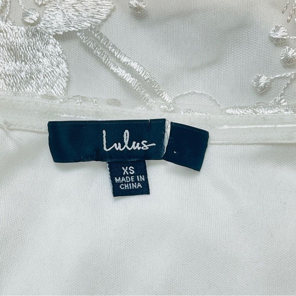 Lulus Blossoming Drama Ivory 3D Floral Strapless Bustier Mini Dress - Picture 5 of 8